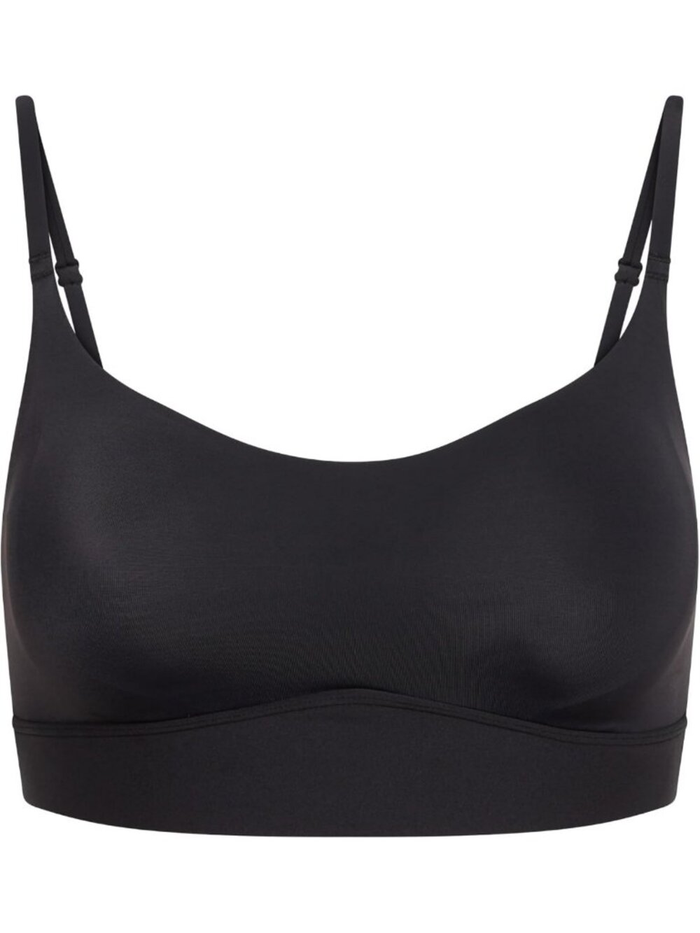 Scoop Neck Thin Strap Bralette - Comfortable, Stylish, Perfect for Layering